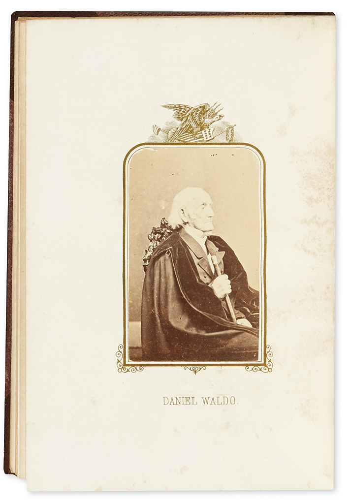 (AMERICAN REVOLUTION--HISTORY.) Hillard, Elias B. The Last Men of the Revolution: A Photograph of Each from Life.